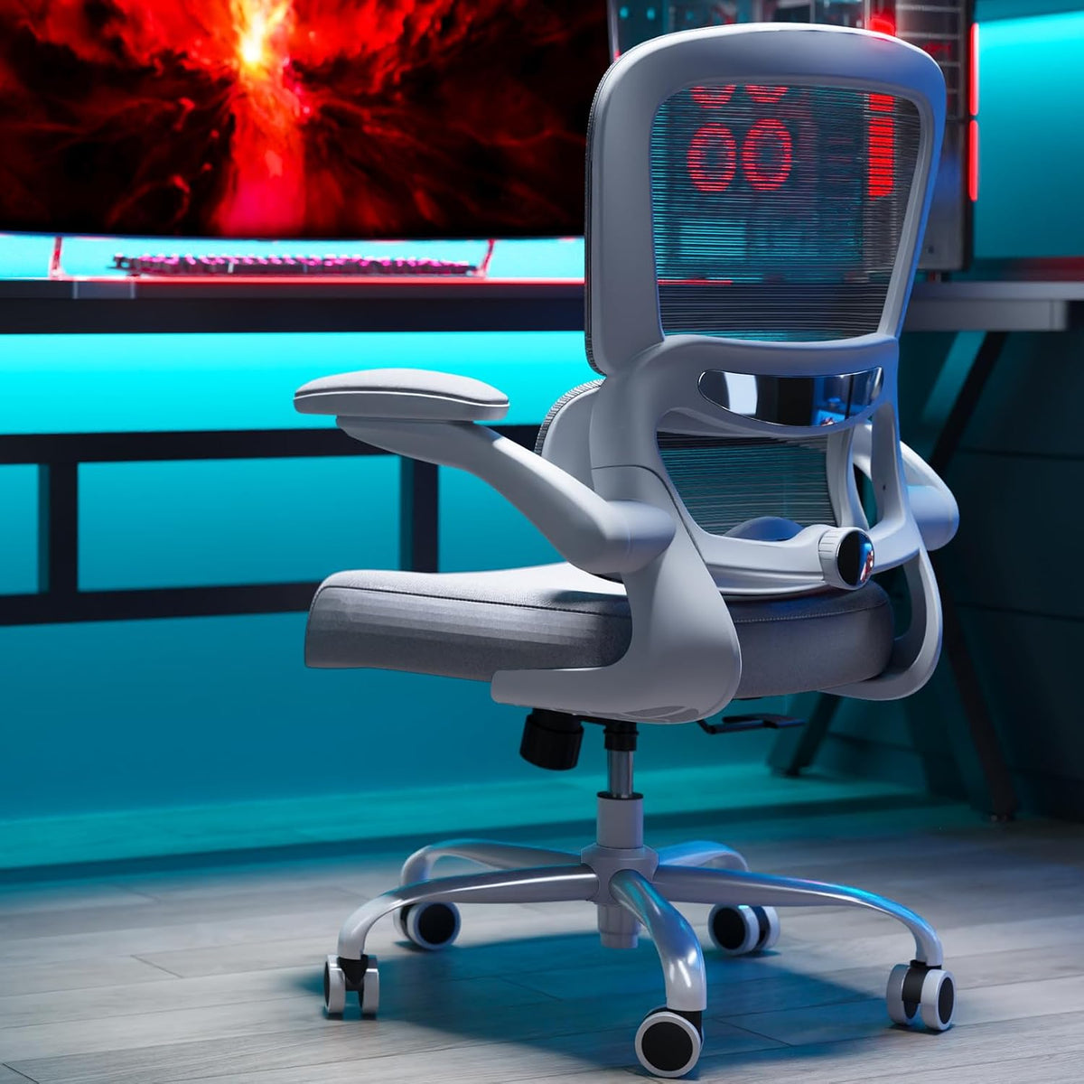 tralt office chair - ergonomic desk chair with, view 9