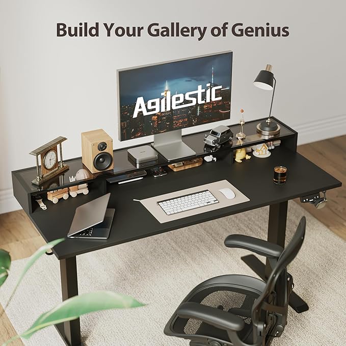 Agilestic Glass Standing Desk - Image 5