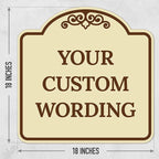 Custom Decorative Sign, Personalized Metal Sign - Image 3