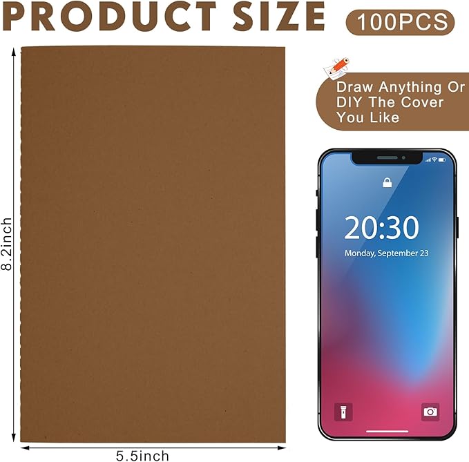 Mimorou 100 Pcs Journals Notebooks Bulk - Image 2