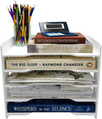 Natwind 5-Tier Desk Organizer, File Organizer, File Paper Organizer - Image 7