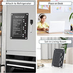 NiHome Black Acrylic Magnetic to Do List Planning Board - Image 6