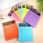 9Pack Phone Message Pads for Office, 4 x 5 Inch Self-Stick Note Pads, While You - Image 3