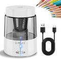 ZMOL Electric Rechargeable Pencil Sharpener, Automatic Pencil Sharpeners Kids by ZMOL