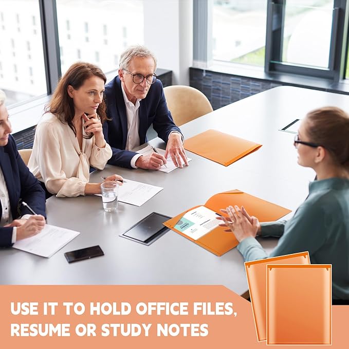 Henoyso 36 Pcs Plastic Folders - Image 6