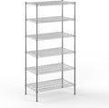 Regal Altair 21" Deep x 36" Wide x 74" Height Wire Shelving Kit | 6-Tier | NSF by Regal+Altair