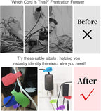 32-Pack Reusable Cable Labels - Image 5