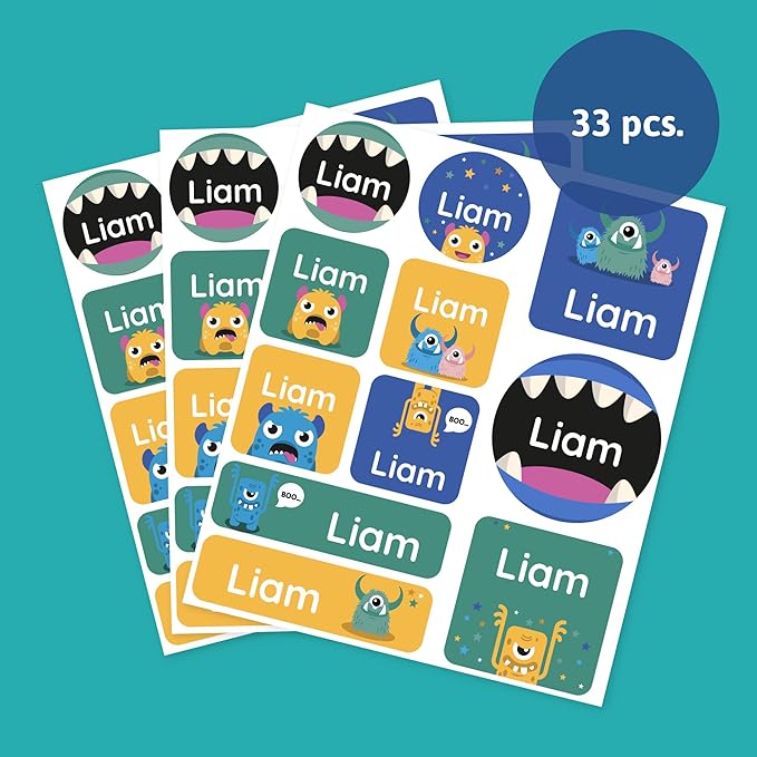 Large Name Labels for Kids - Image 4
