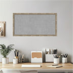 Amanti Art Silver Framed Magnetic Board 14x26 Small Vision Board - Image 5