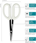 LOOPSEED Precision Gardening Scissors Plant Trimming Pruning Shears Garden - Image 2