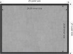 Amanti Art Black Framed Magnetic Board 21x29 Medium Vision Board - Image 4