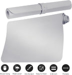 Boutilon Leather Desk Pad Protector, Non-Slip Mouse Pad, Laptop Desk Pad - Image 3