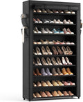 lanteful shoe rack with covers - 10 tiers, main product view