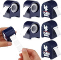 Wesiti 6 Pcs Wooden Stamp Roll Dispenser Wood Postage Stamp Dispenser by Unteilti