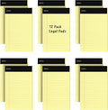 Emraw Jr. Legal pad, Small Note Pads Legal Ruled Writing Pad. Perforated Edge. by ENDAY