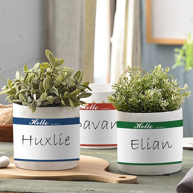 MFLABEL® Hello My Name is Stickers - Image 9
