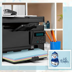 Sinmoe 100 Sheets 5 Shades Cardstock Paper 8.5 x 11 Inches 180gsm Solid Core - Image 6