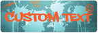 Custom Sign, Custom Street Sign, 11 Font Colors, 13 Font Styles, 4 Hole Options by MySignCenter
