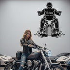 Custom Motorcycle Metal Signs Personalized Biker Name Sign Custom Garage Decor - Image 3
