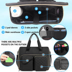 portable a4 light pad storage bag for diamond, close-up detail