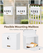 LAND·VOI Locking Wall-Mount Mailbox - Image 9
