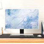 Baocicco Fashion Haze Blue Marble Screen TV Cover 32 Inch Full Body Cover - Image 4