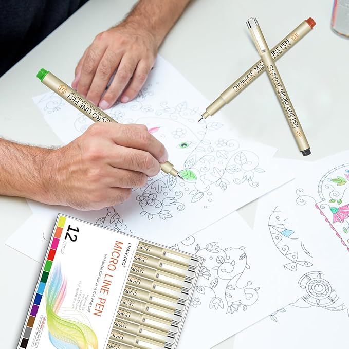 CHARSOCO 01 Micro Pen, Fine Point Pen - Image 5