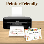 Goefun Blank Note Cards and Envelopes 5 x 7 Folded Cardstock and A7 Envelopes - Image 3