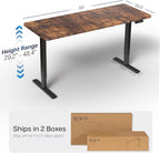 VIVO Electric 60 x 30 in Standing Desk, Memory Height Adjustment, 1B Series - Image 3