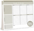 104 Pgs Weekly To Do List Notepad, 52 Duplex-Printed Undated Sheets 100 by ALKALO