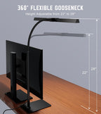 led desk lamp for home office with base, package contents
