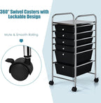 RELAX4LIFE 6-Drawer Rolling Storage Cart - Image 7