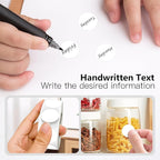 White 1 Inch Round Color Coding Labels - Image 3