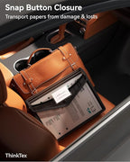 ThinkTex Plastic Expanding File Folder, Transparent envelopes - Image 3