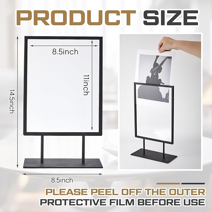 Zhengmy 1 Pcs Tabletop Sign Holder - Image 3