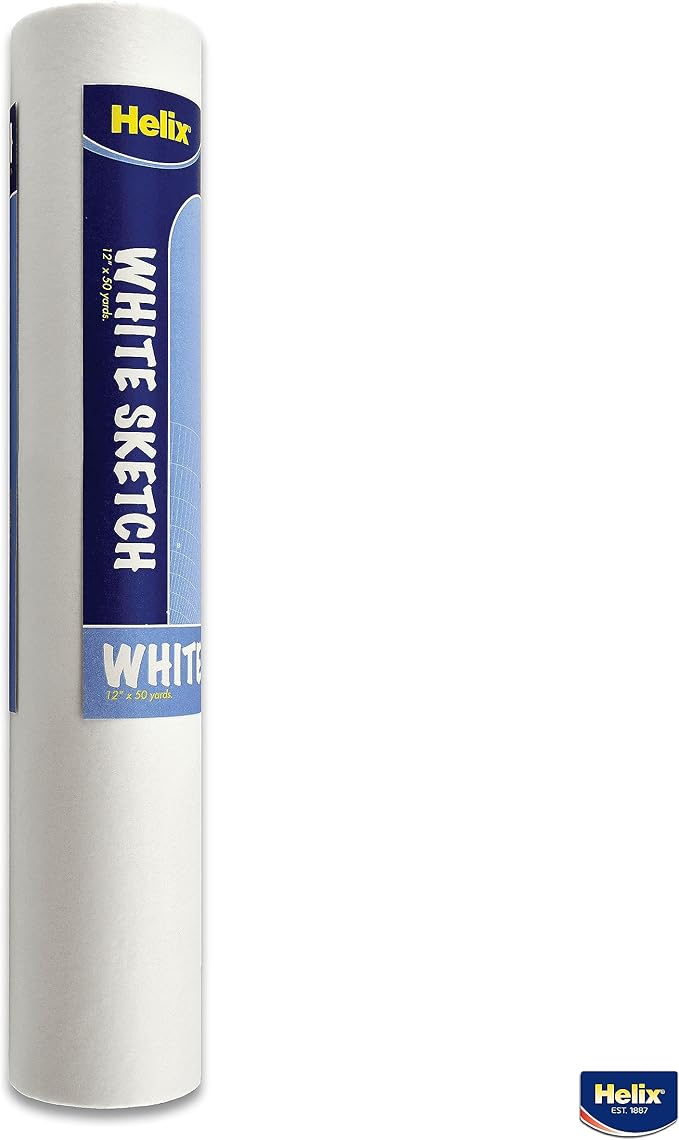 Helix - Sketch & Tracing Paper Roll - 12 Inch by 50 Yards - Transparent - Image 5