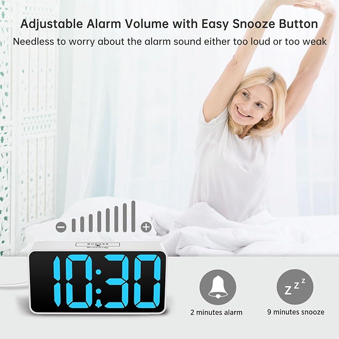 DreamSky Small Digital Alarm Clock - Image 6