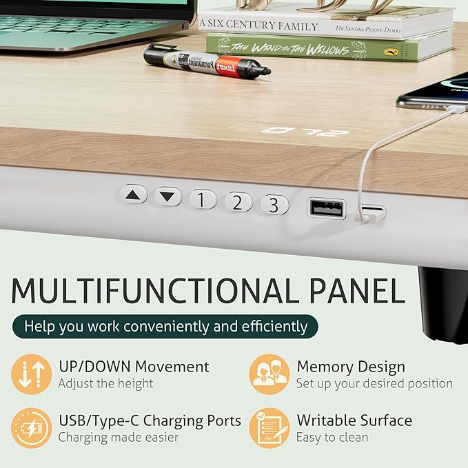 Furmax Electric Standing Desk - Image 6