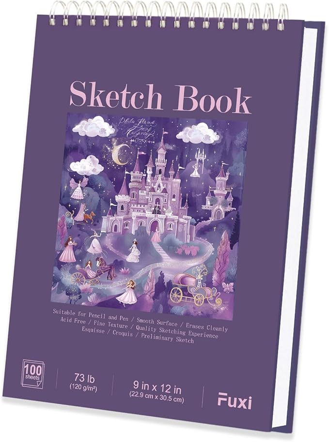 Purple Sketch Book for Women by SketchBook