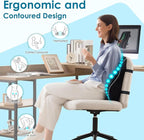 Niceeday Lumbar Support Pillow for Office Chair Car Back Support Pillow - Image 3