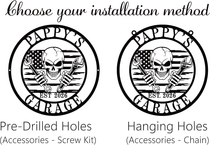 Personalized Garage Metal Sign - Image 2