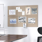Neatsure Large Cork Board for Wall, 6 Panels Felt Tiles Tack Push Pin Board for - Image 5