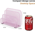 gianotter Mail Organizer Countertop, Metal File Holder - Image 6