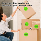 3 Inch Round Colored Dot Stickers, 4 Rolls in Dispenser Box - Image 5