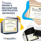 Geographics Optima Gold Blank Award Certificate Paper - Image 3