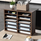 VEVOR Literature Organizers, 12 Compartments Office Mailbox - Image 8