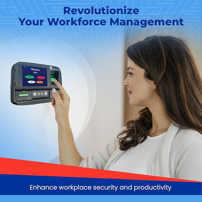 Biometric Time Clock for Employees Attendance - Image 2