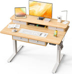 Kingant 48 x 30 Inch Electric Standing Desk by KINGANT