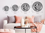 Monogram Wall Decor Personalized Metal Sign Last Name Sign Personalized Signs - Image 6