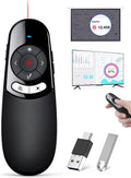2IN1 Laser Pointer Digital Presentation Clicker on TV Screen w USB Flash Drive